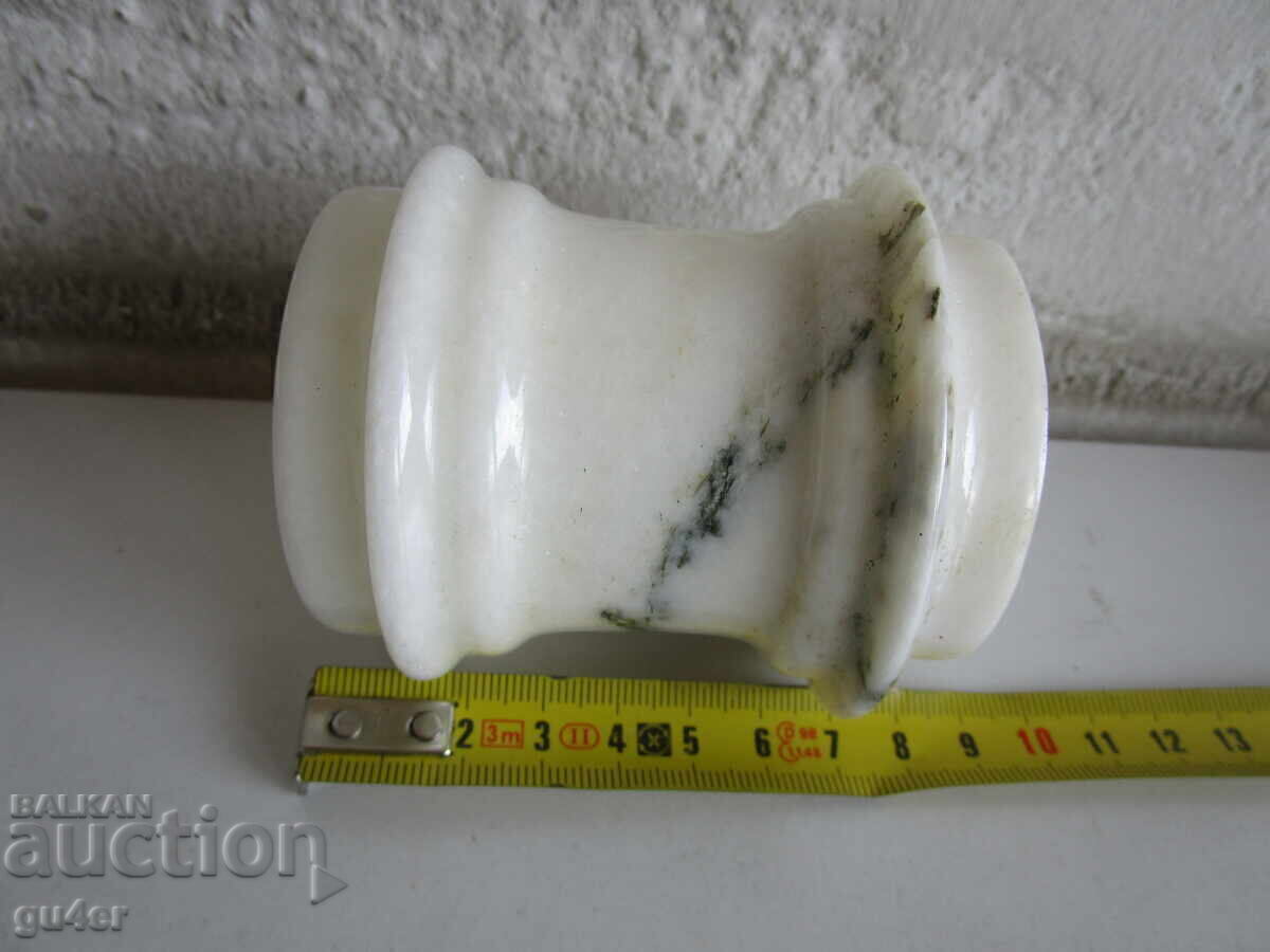 MARBLE VASE from the 70s of the 20th century. PERFECT - 5