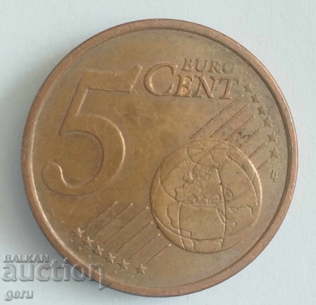 5 λεπτά Γερμανία 2002 je5 5 λεπτά Γερμανία 2002 je5