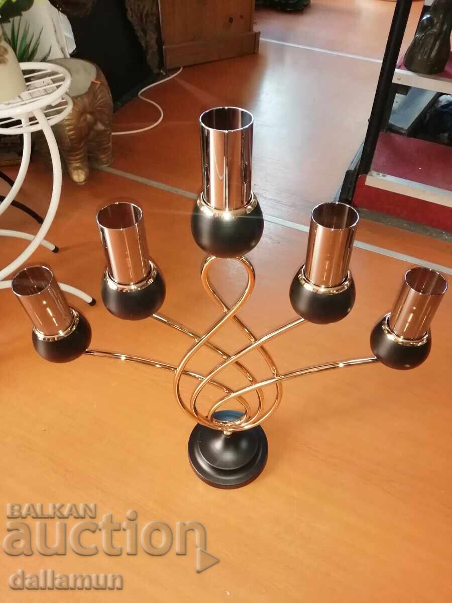 Δημοπρασία Λουξ μεταλλικό κηροπήγιο