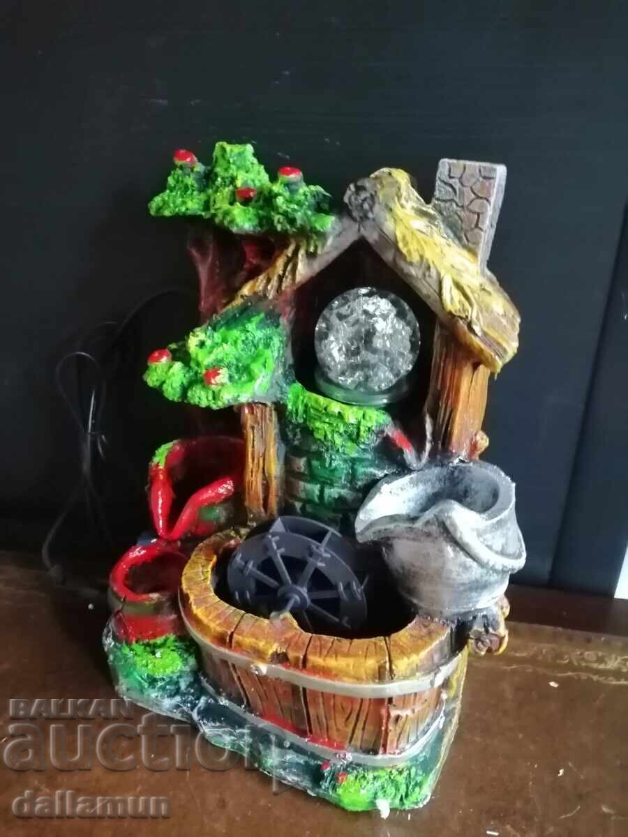 Fântână decorativă electrică cu apă cu preț 60.00 BGN | € 30.68 Fântână decorativă electrică cu apă cu preț 60.00 BGN | € 30.68