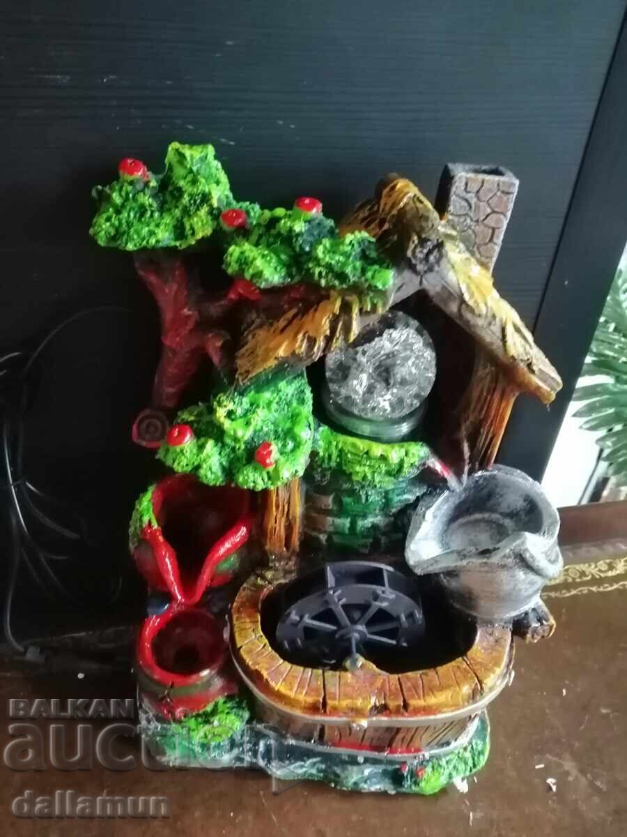 Fântână decorativă electrică cu apă Fântână decorativă electrică cu apă