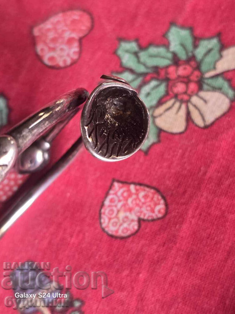 Delivery of Solid Silver Expandable Rigid Bracelet. 50.48g. For Sale Delivery of Solid Silver Expandable Rigid Bracelet. 50.48g. For Sale