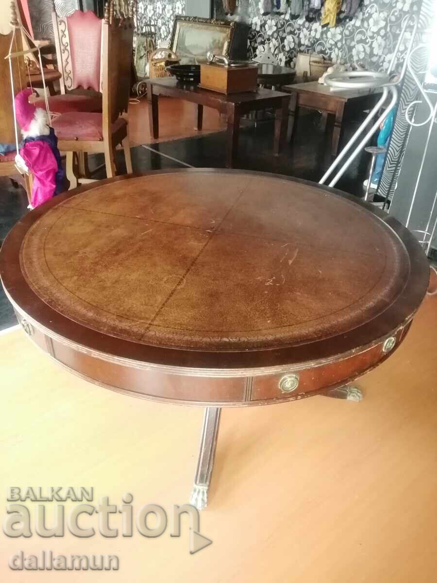 Auction  Antique card table