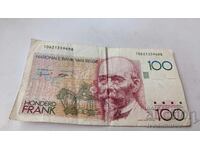 Βέλγιο 100 φράγκα