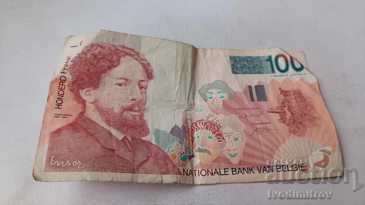 Βέλγιο 100 φράγκα