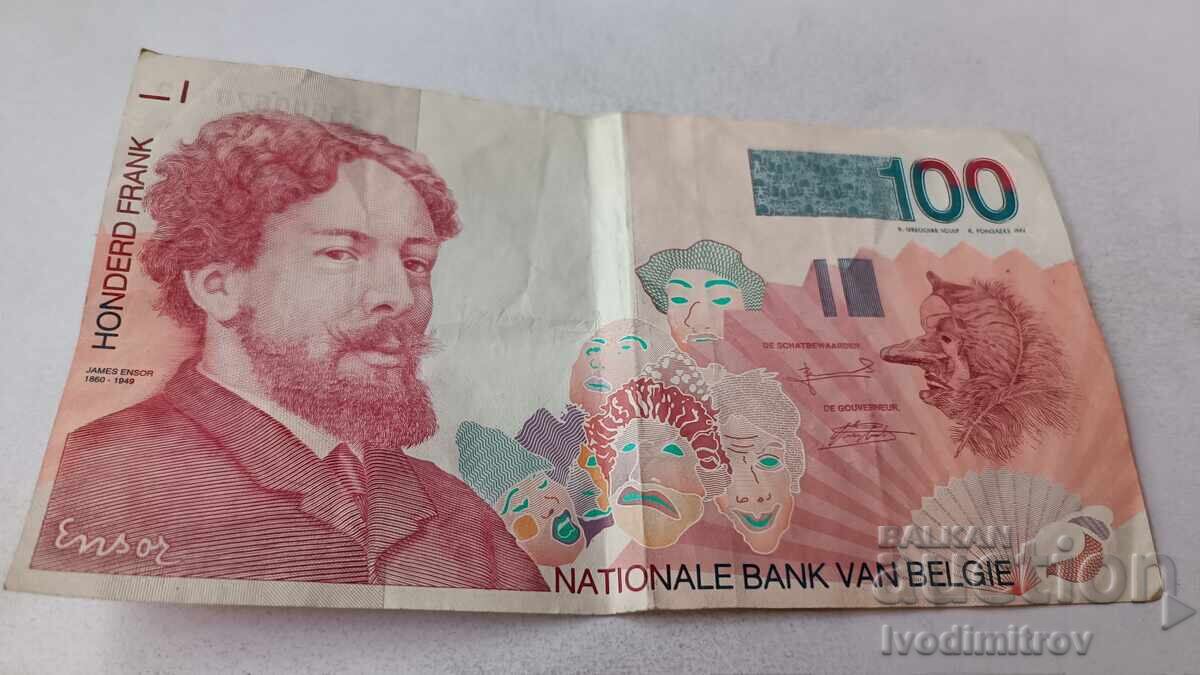 Βέλγιο 100 φράγκα