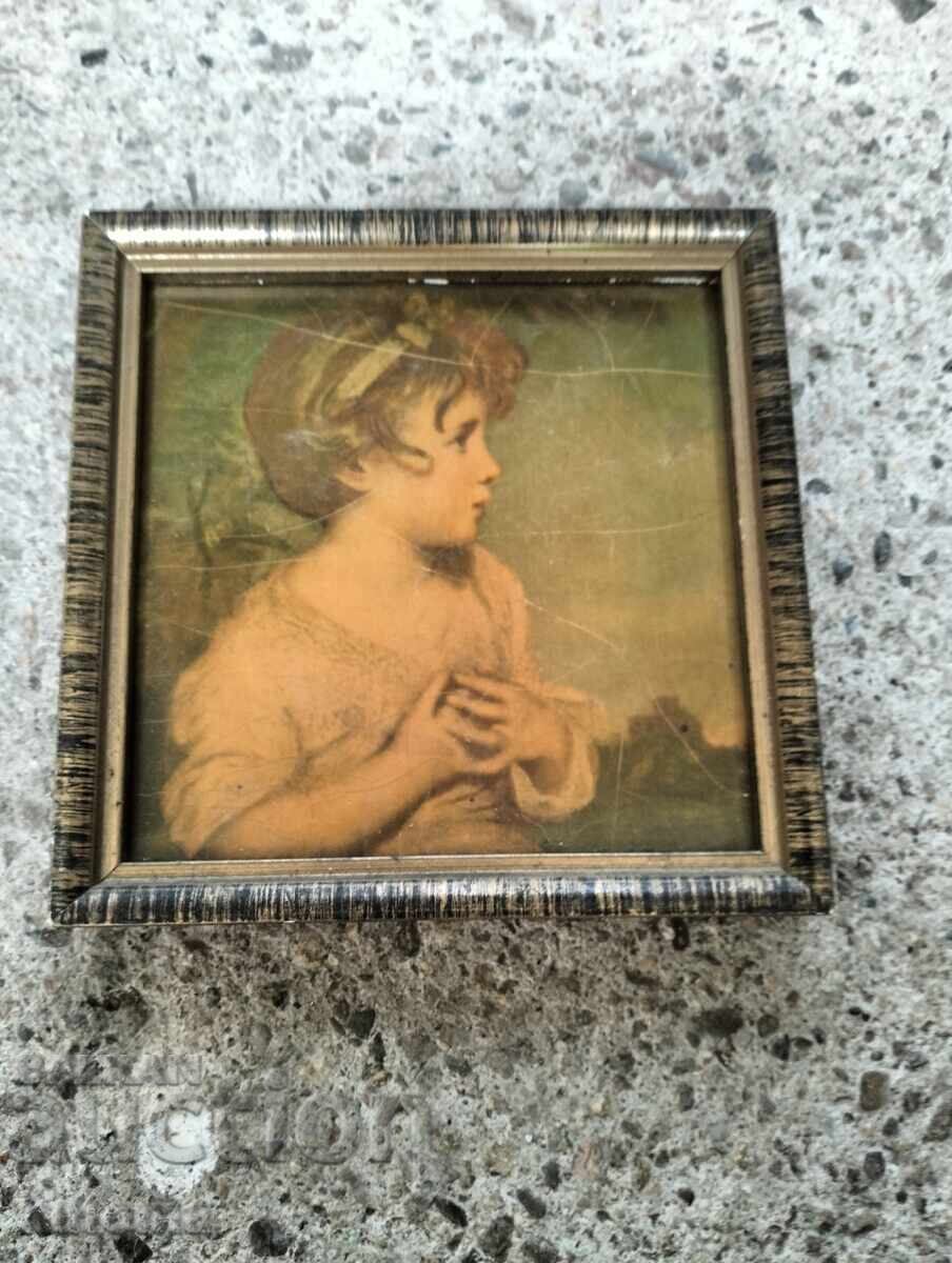 Малка английска картина принт