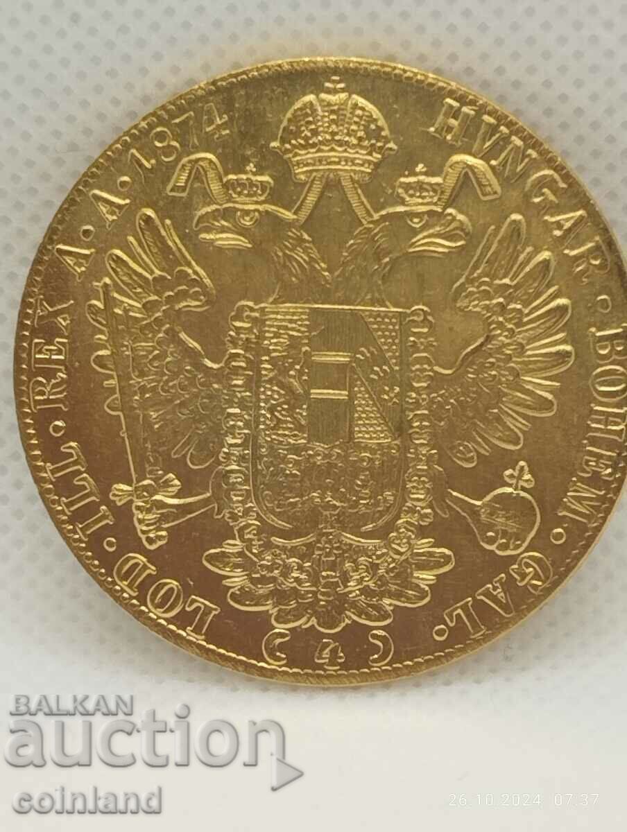 Auction  4 DUKE Franz Joseph l 1874 - REPLICA REPRODUCTION