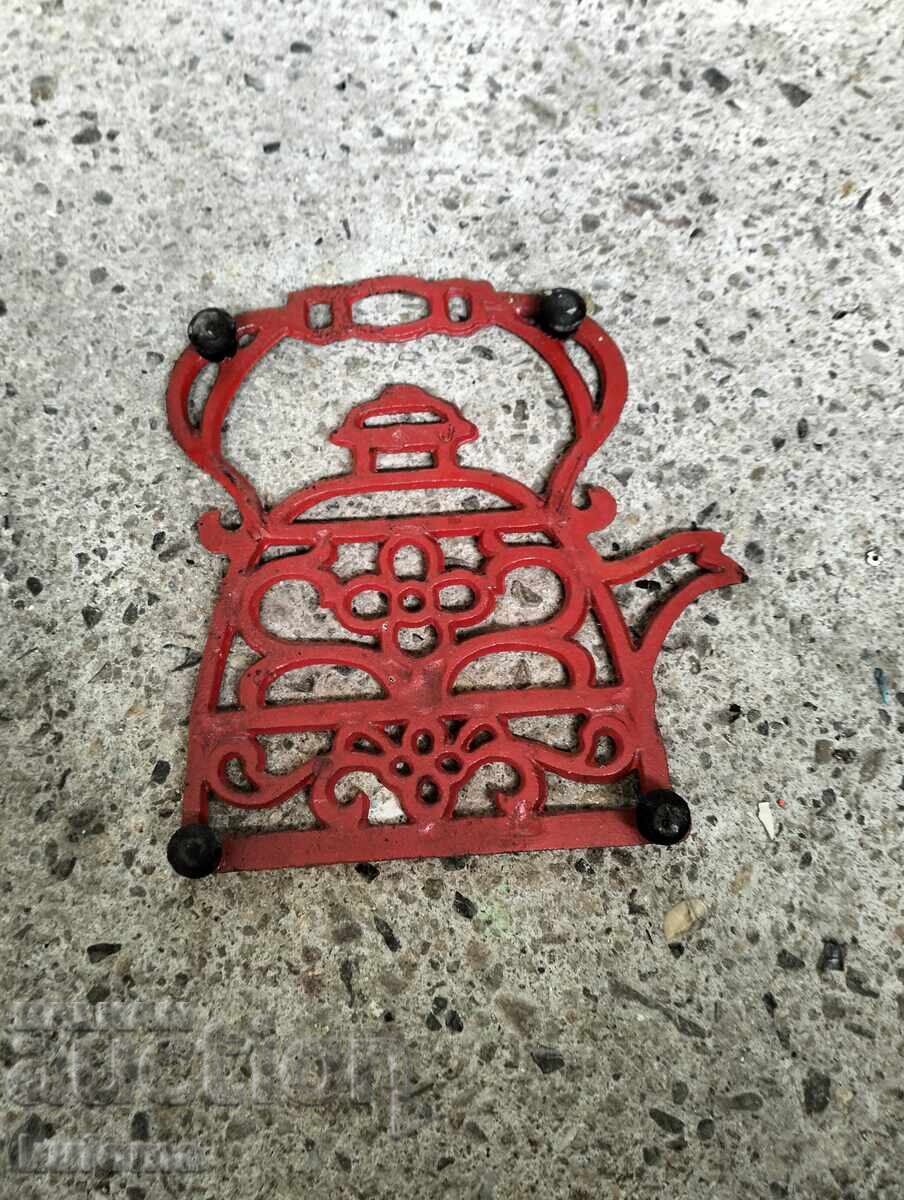 Delivery of Old cast iron teapot stand Delivery of Old cast iron teapot stand