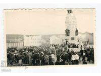 Welcoming the Wehrmacht in Tarnovo original photo 1941 WWII
