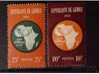 Gvineya 1962 Αφρικανική Ταχυδρομική Ένωση MNH