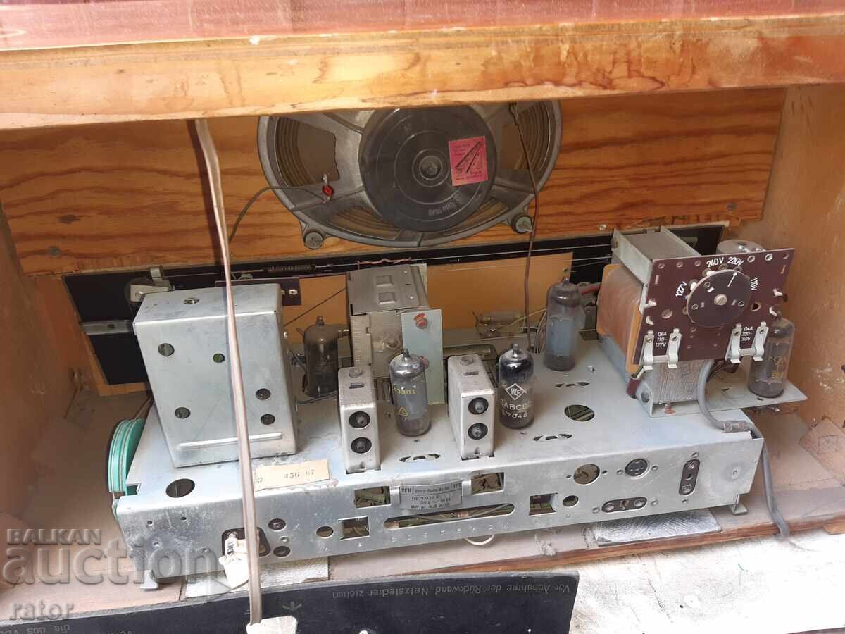 Old radio NAUEN - STERN BERLIN - Germany, 1960s - 7