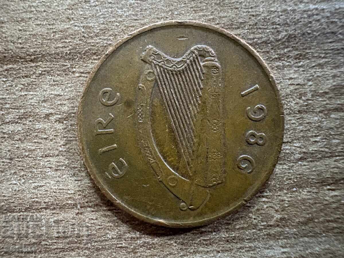 Ireland - 2 Pence (1986) with price 0.45 BGN | € 0.23