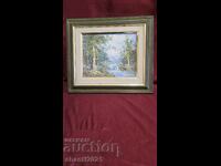 Beautiful oil painting, canvas 40x34cm