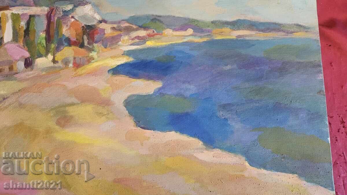 Beautiful oil painting, canvas, signed - A.TANEVA, 55x32cm - 5 Beautiful oil painting, canvas, signed - A.TANEVA, 55x32cm - 5