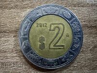 Μεξικό - 2 πέσος (2012)
