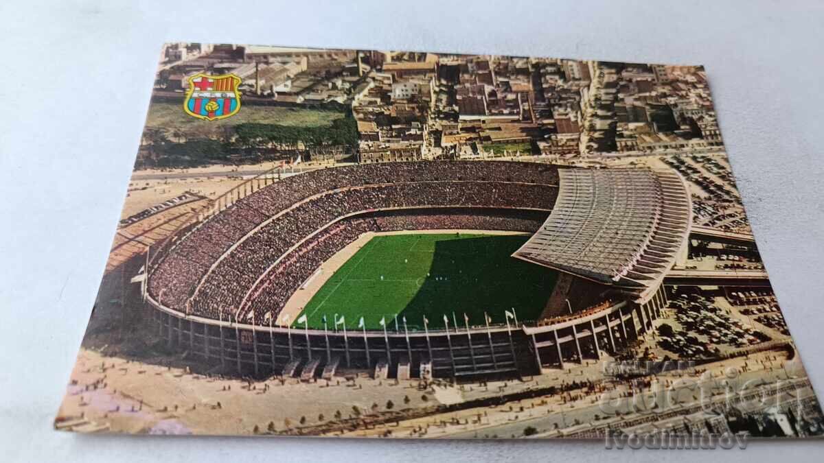 Postcard Barcelona Barcelona Football Club Stadium