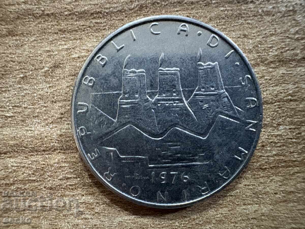 Σαν Μαρίνο - 100 λιρες (1976) με τιμή 2.20 BGN | € 1.12 Σαν Μαρίνο - 100 λιρες (1976) με τιμή 2.20 BGN | € 1.12