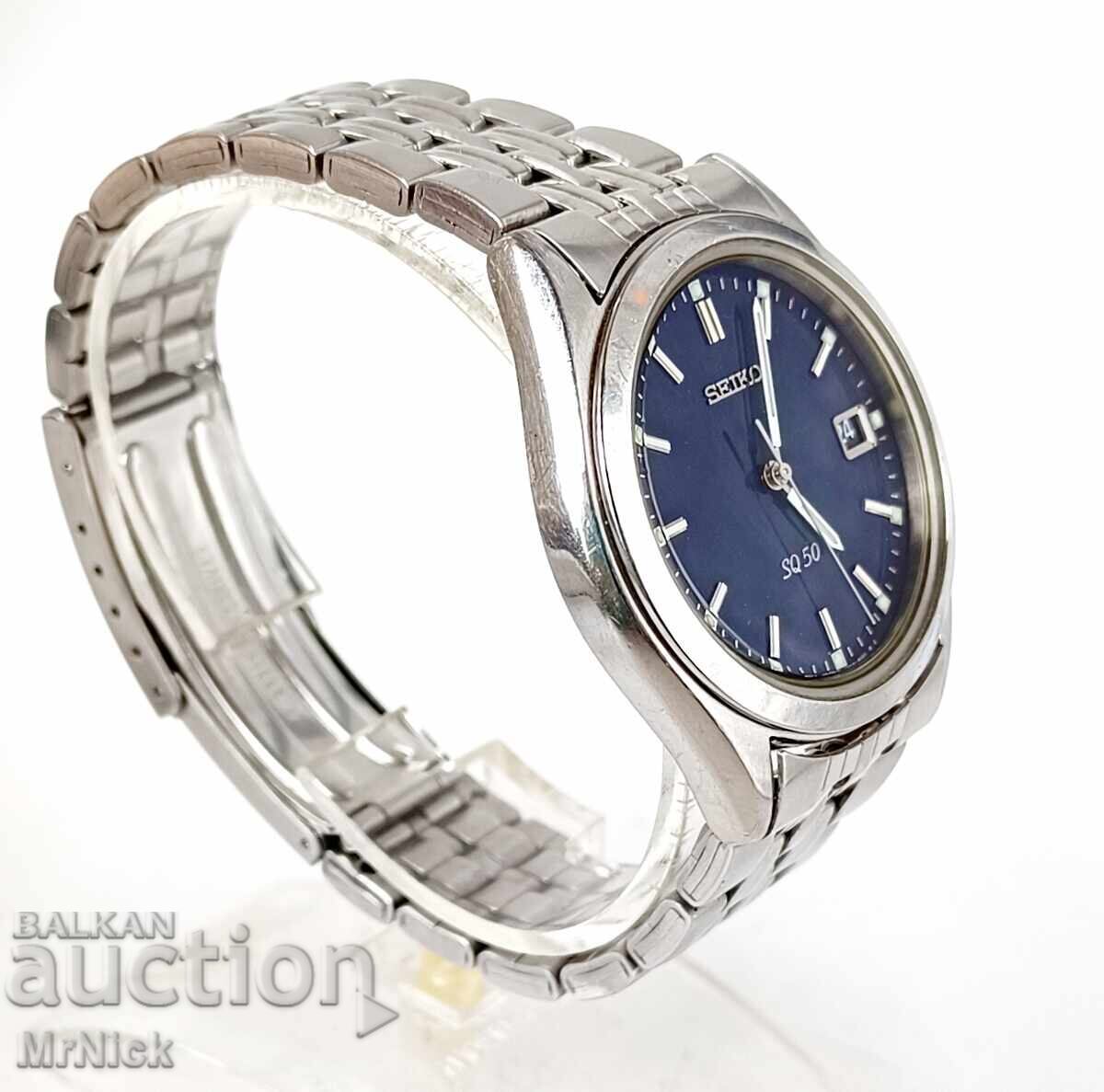 Licitație Ceas de mână cu cuarț pentru bărbați Seiko 7N42-8070