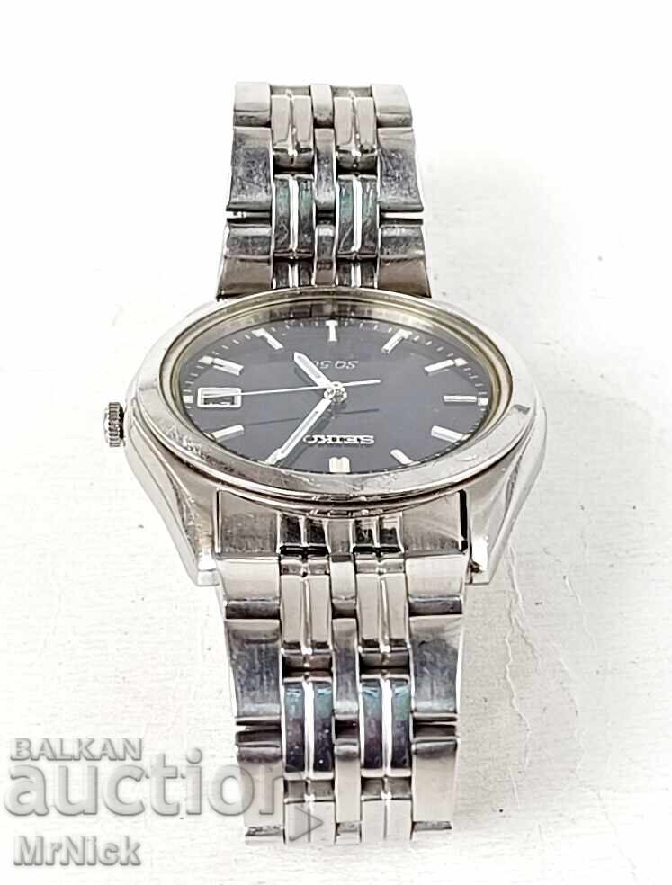 Ceas de mână cu cuarț pentru bărbați Seiko 7N42-8070 - 5