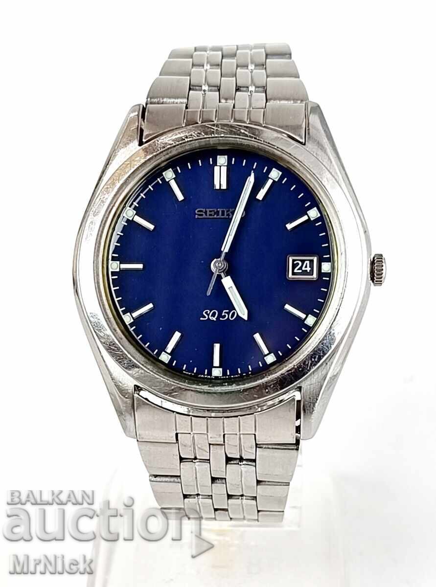 Ceas de mână cu cuarț pentru bărbați Seiko 7N42-8070