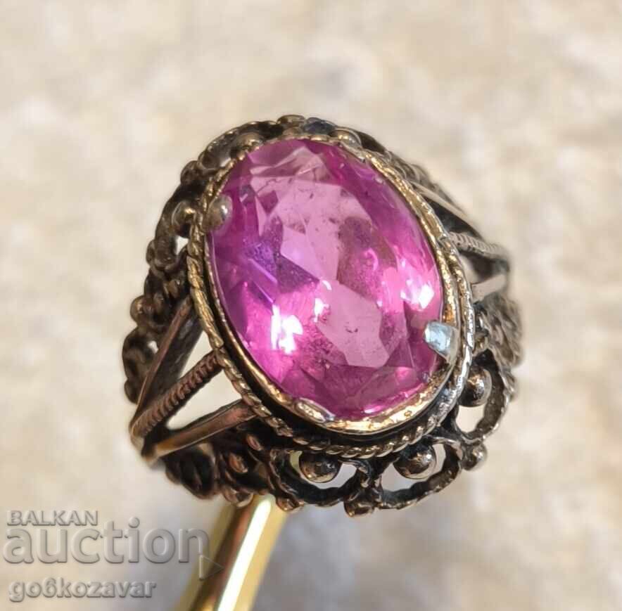 USSR Star Beautiful Silver 875 Ring, Sapphire! For Ladies with price € 79.90 | 156.27 BGN USSR Star Beautiful Silver 875 Ring, Sapphire! For Ladies with price € 79.90 | 156.27 BGN