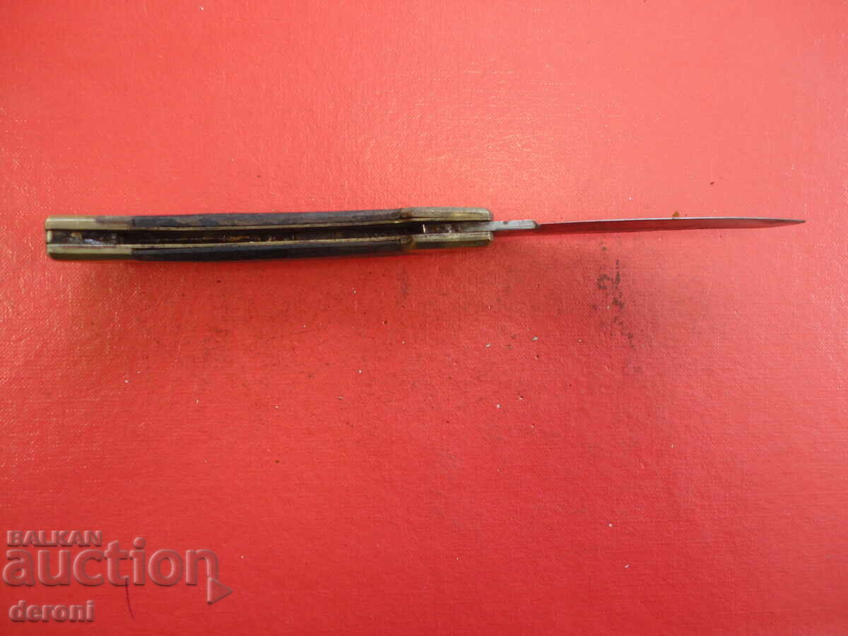 German Folding Semi-Automatic Pocket Knife - 5