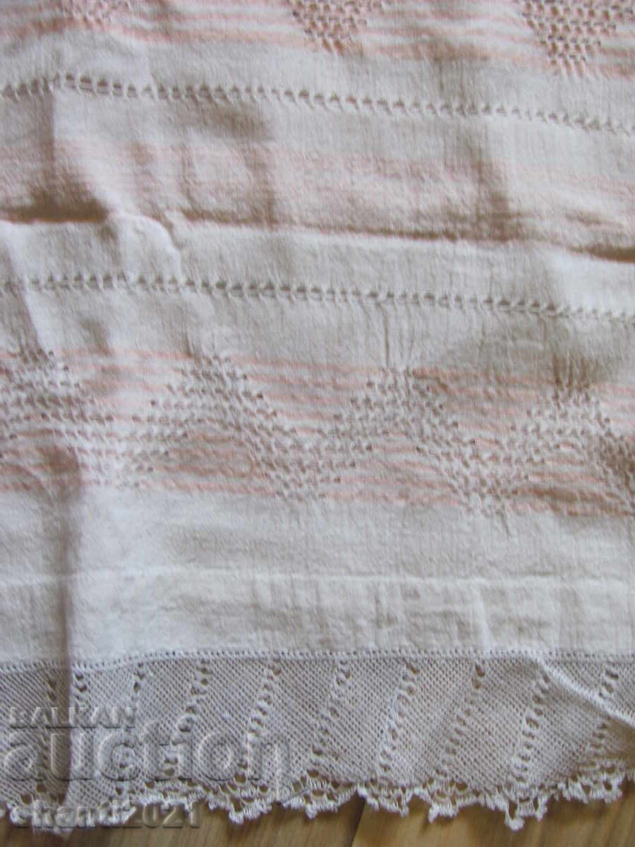 19ος αιώνας πετσέτα, χειροποίητο καναρίνι, δαντέλα, 2 τεμάχια με τιμή 33.60 BGN | € 17.18