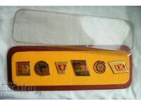 6 τεμάχια σήματα Γερμανίας - "Έτοιμος για μάχη", "Αποστολή στρατιώτη"