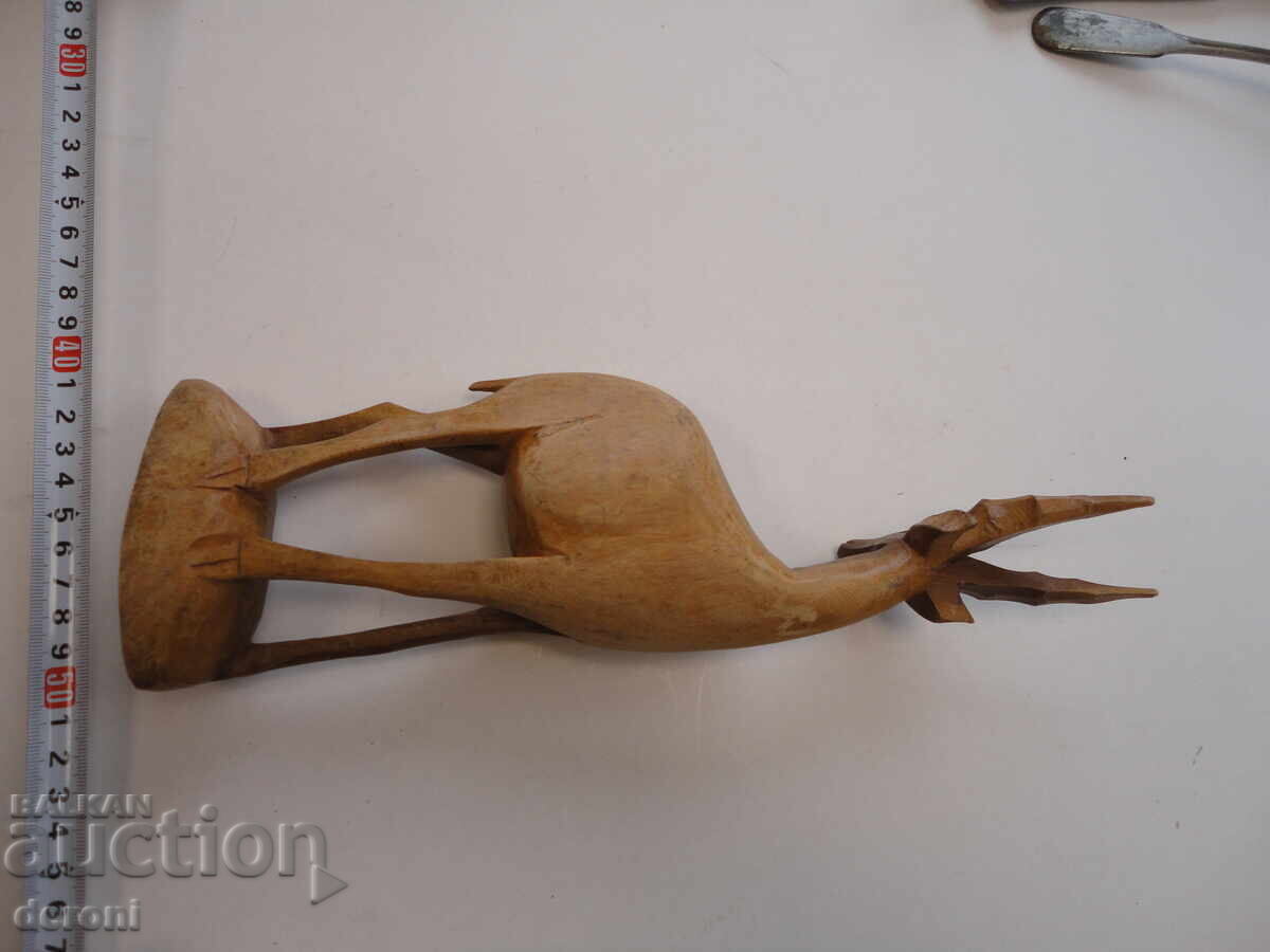 Wooden antelope gazelle figure with price 50.00 BGN | € 25.56