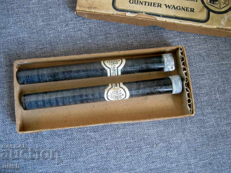 Antique Pelikan Ink Tablets Set Box with price 40.00 BGN | € 20.45