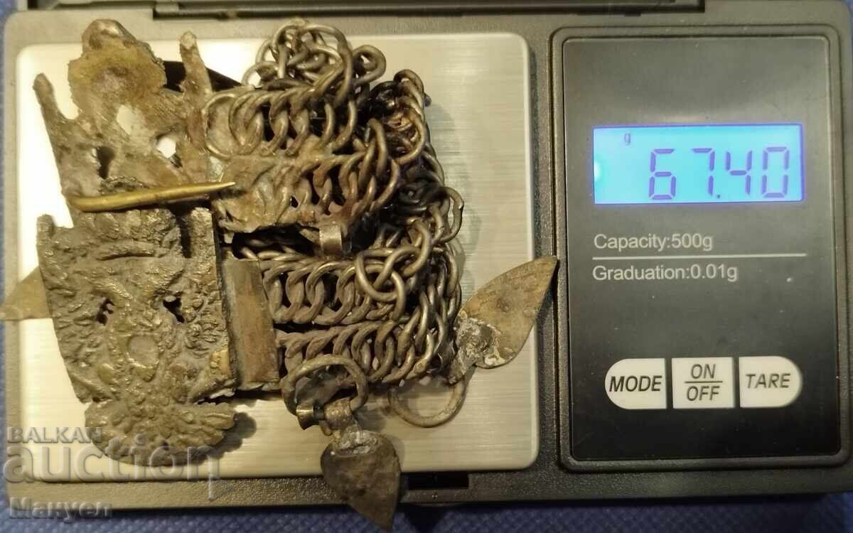 Αναγεννησιακά ασημένια κοσμήματα - ένα δόντι. - 7