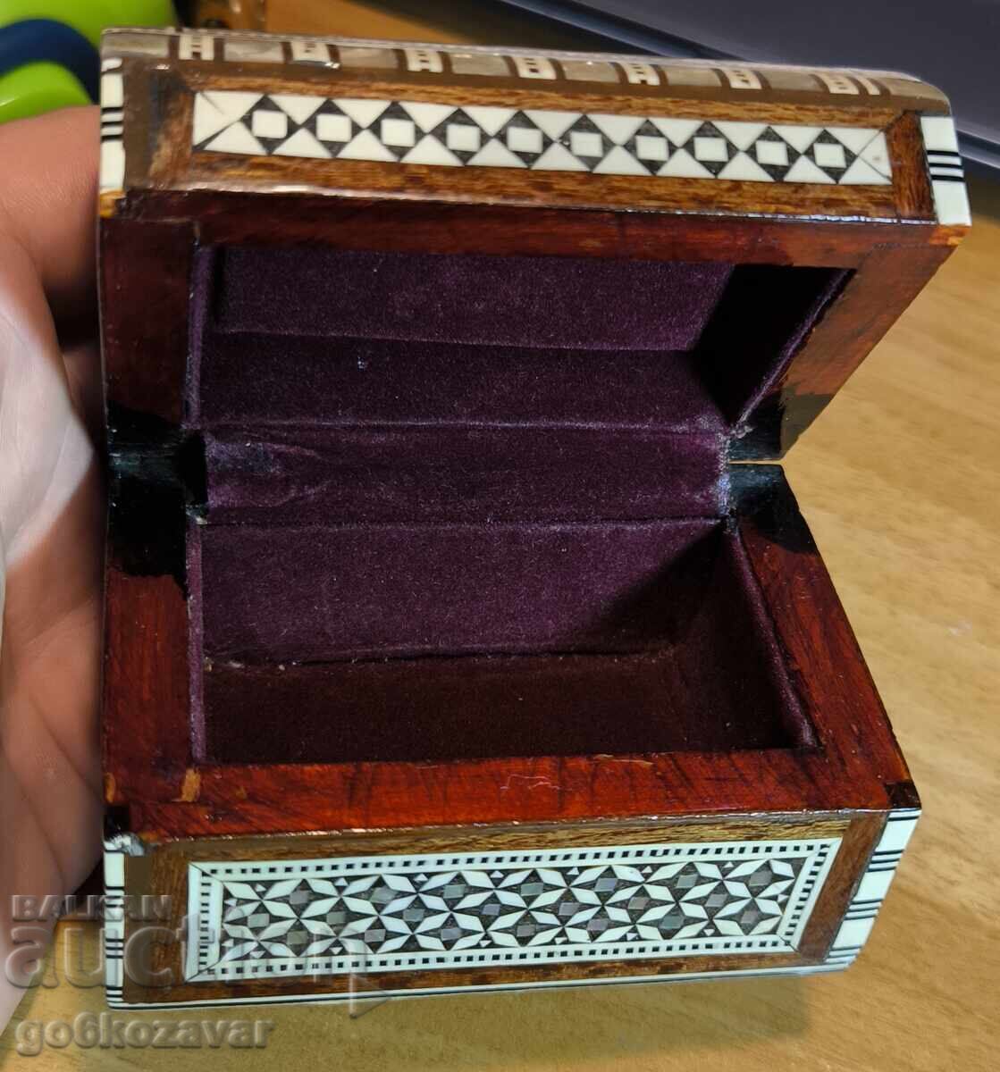 Cutie de lemn de lux Sedef, Mozaic micro, lucrat manual - 6 Cutie de lemn de lux Sedef, Mozaic micro, lucrat manual - 6