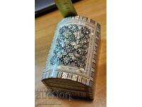 Cutie de lemn de lux Sedef, Mozaic micro, lucrat manual