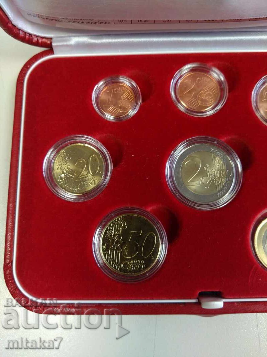 Delivery of Set of Euro coins 2001, Monaco Delivery of Set of Euro coins 2001, Monaco