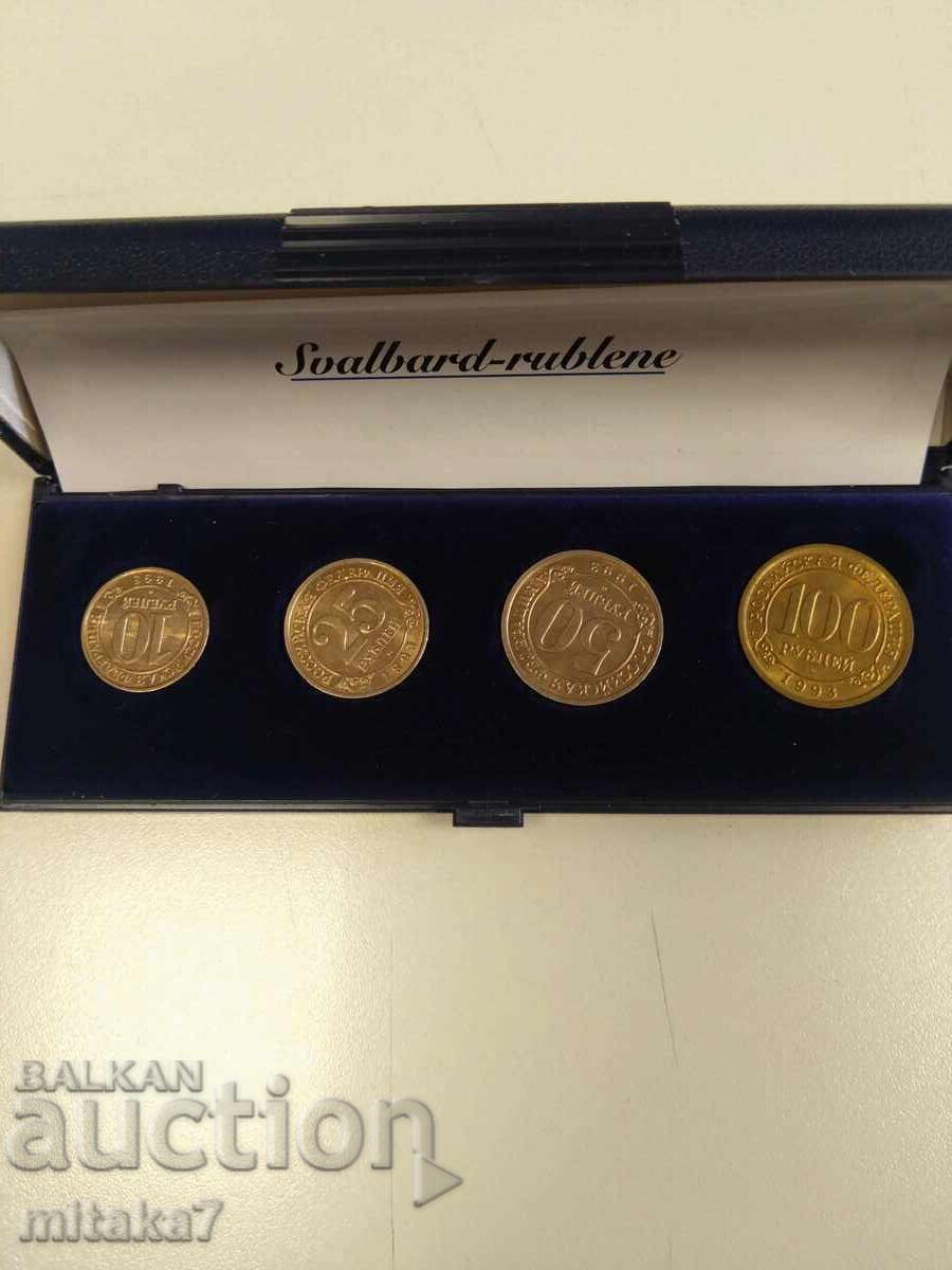 Set de ruble, în Svalbard/Svalbard