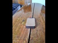 Tabătură veche din piele pentru țigări, husă