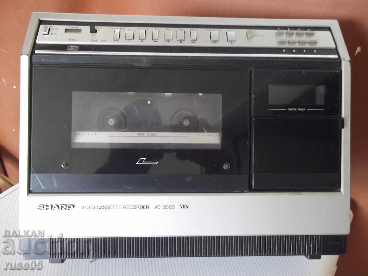 Videocasetofon "SHARP - VC-2300N"