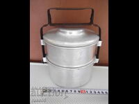 Set of 2 food containers from the socialist era - 1