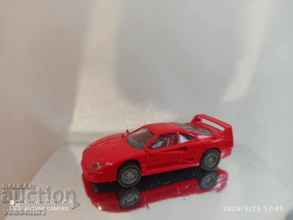 Ferrari f40 model car 1/87 herpa HO from the nineties