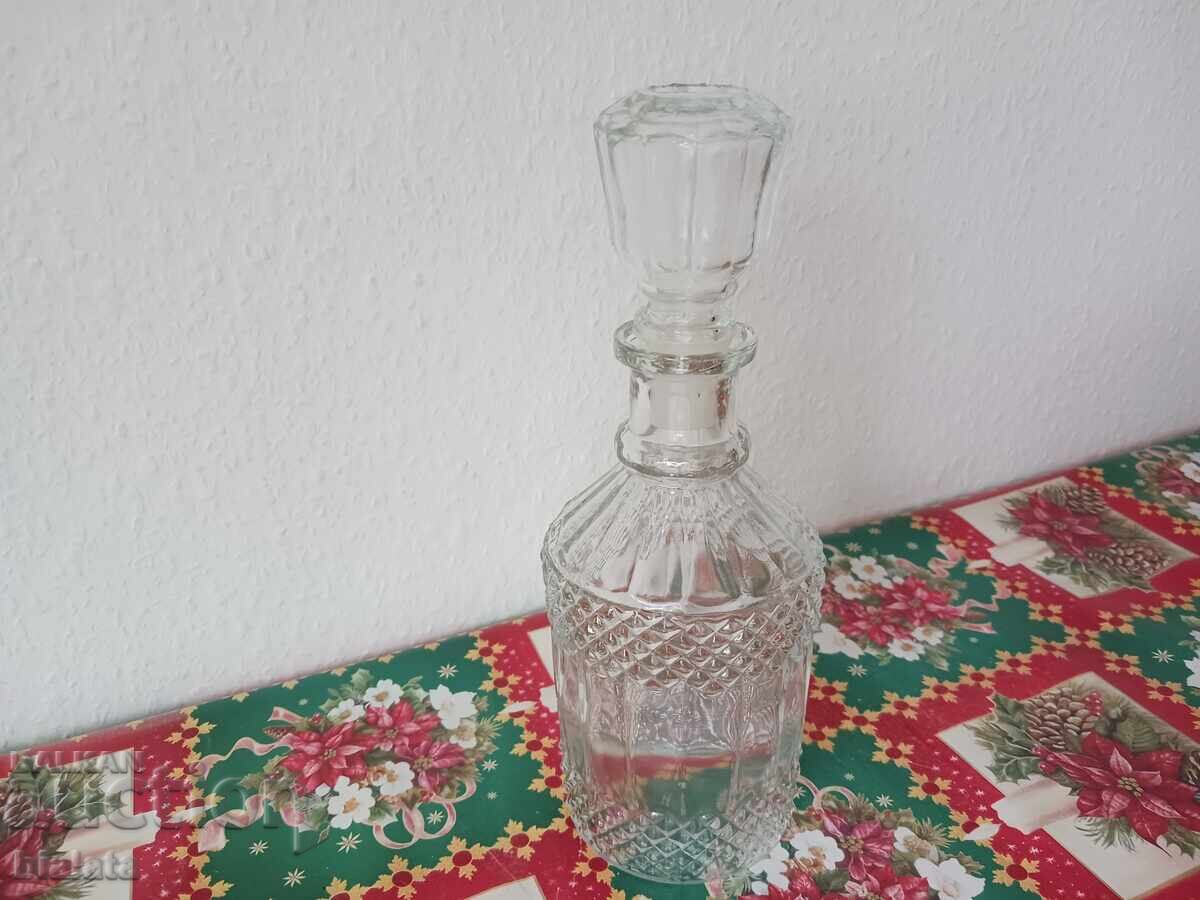 Γκαράφα, μπουκάλι - χοντρό ανάγλυφο γυαλί με τιμή 12.00 BGN | € 6.14