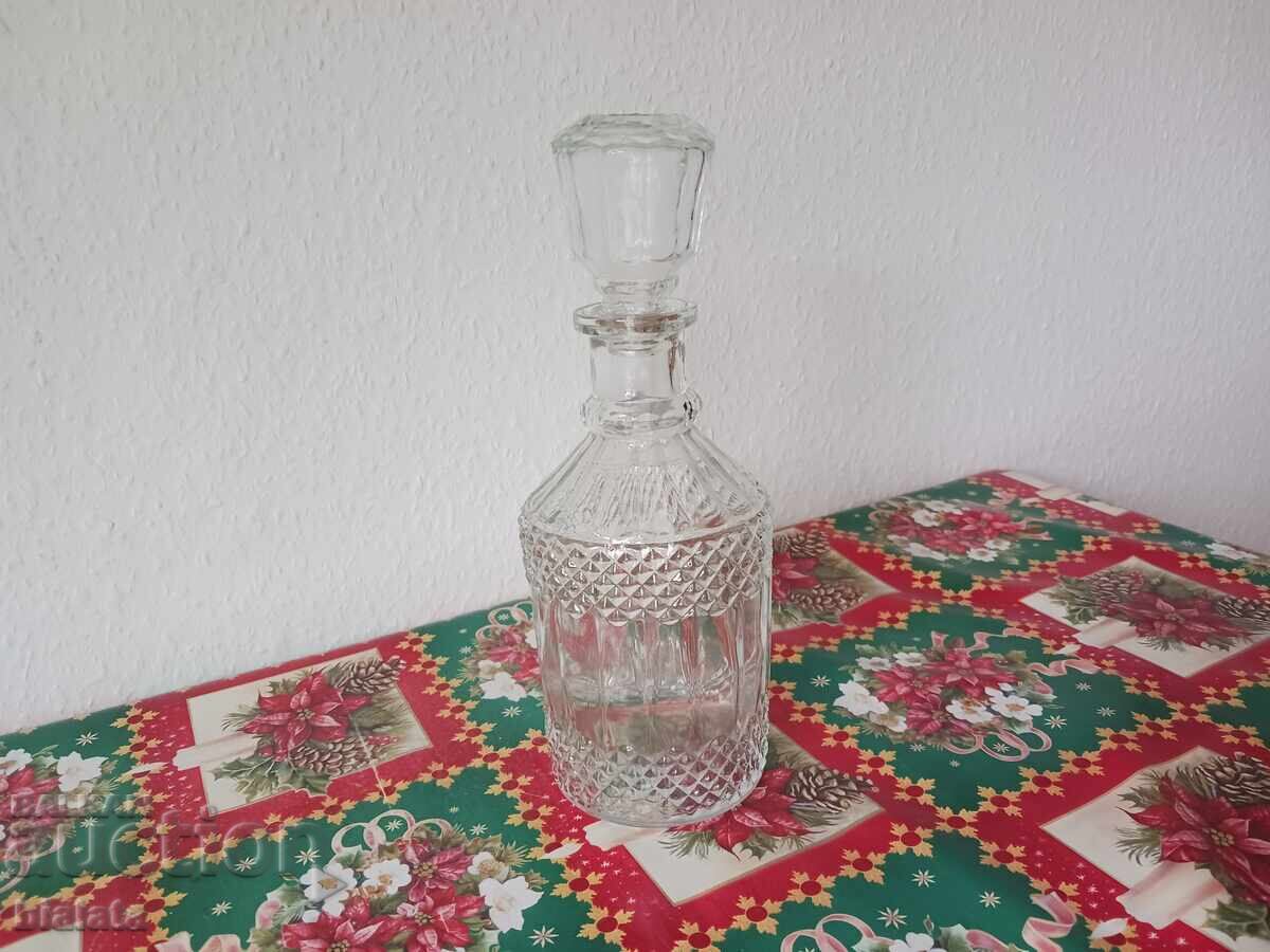 Παράδοση Γκαράφα, μπουκάλι - χοντρό ανάγλυφο γυαλί