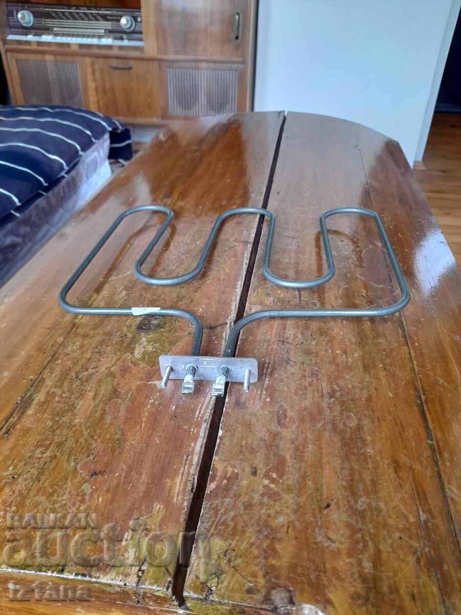 Old heater for a stove