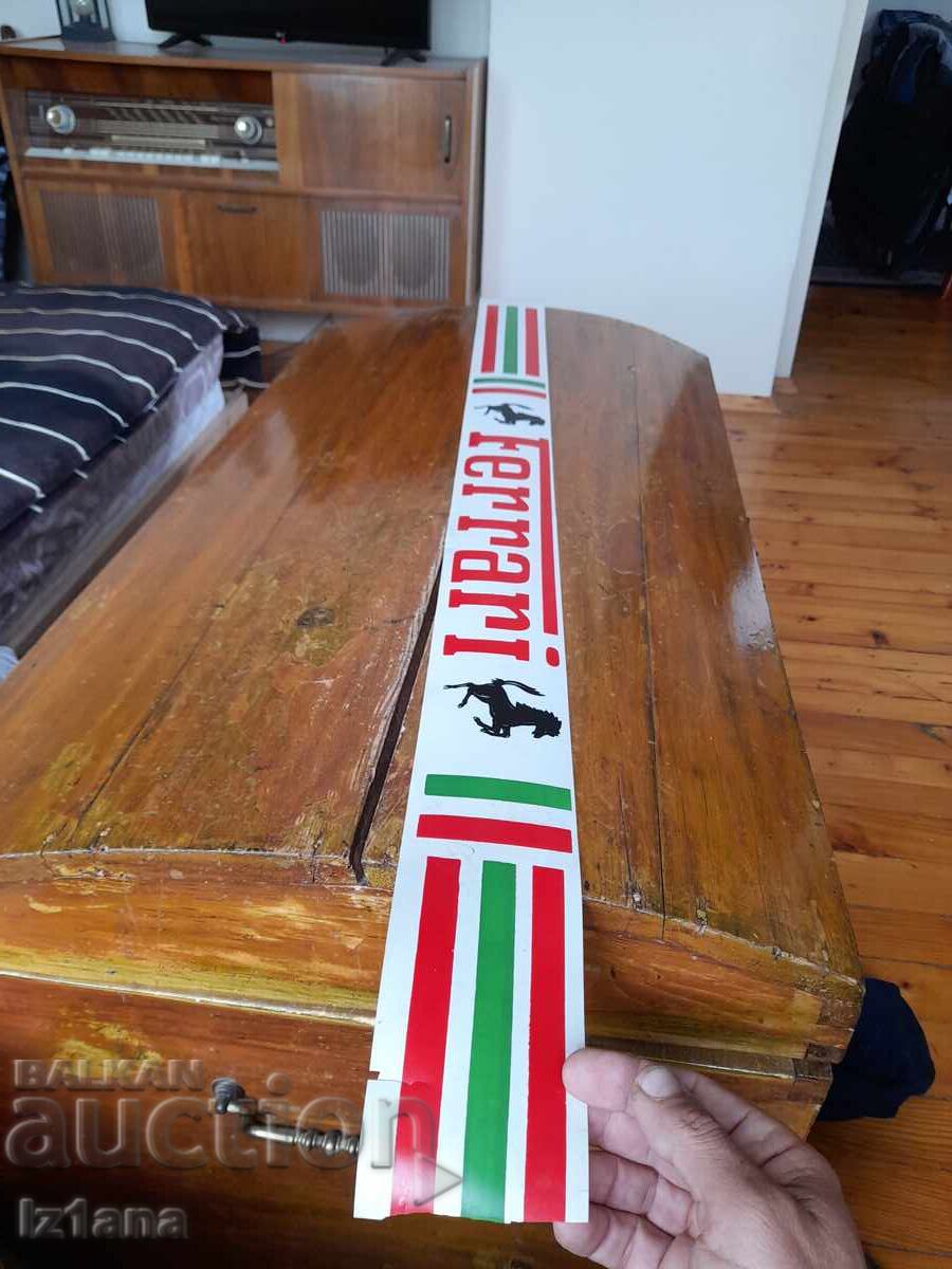 Autocolant vechi pentru mașină Ferrari - 5 Autocolant vechi pentru mașină Ferrari - 5
