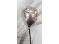 Lingură de argint de muzeu rusească țaristă 84 pr. 1866 heruvimi