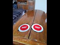 Autocolante vechi, stickere pentru baston de stop al Poliției