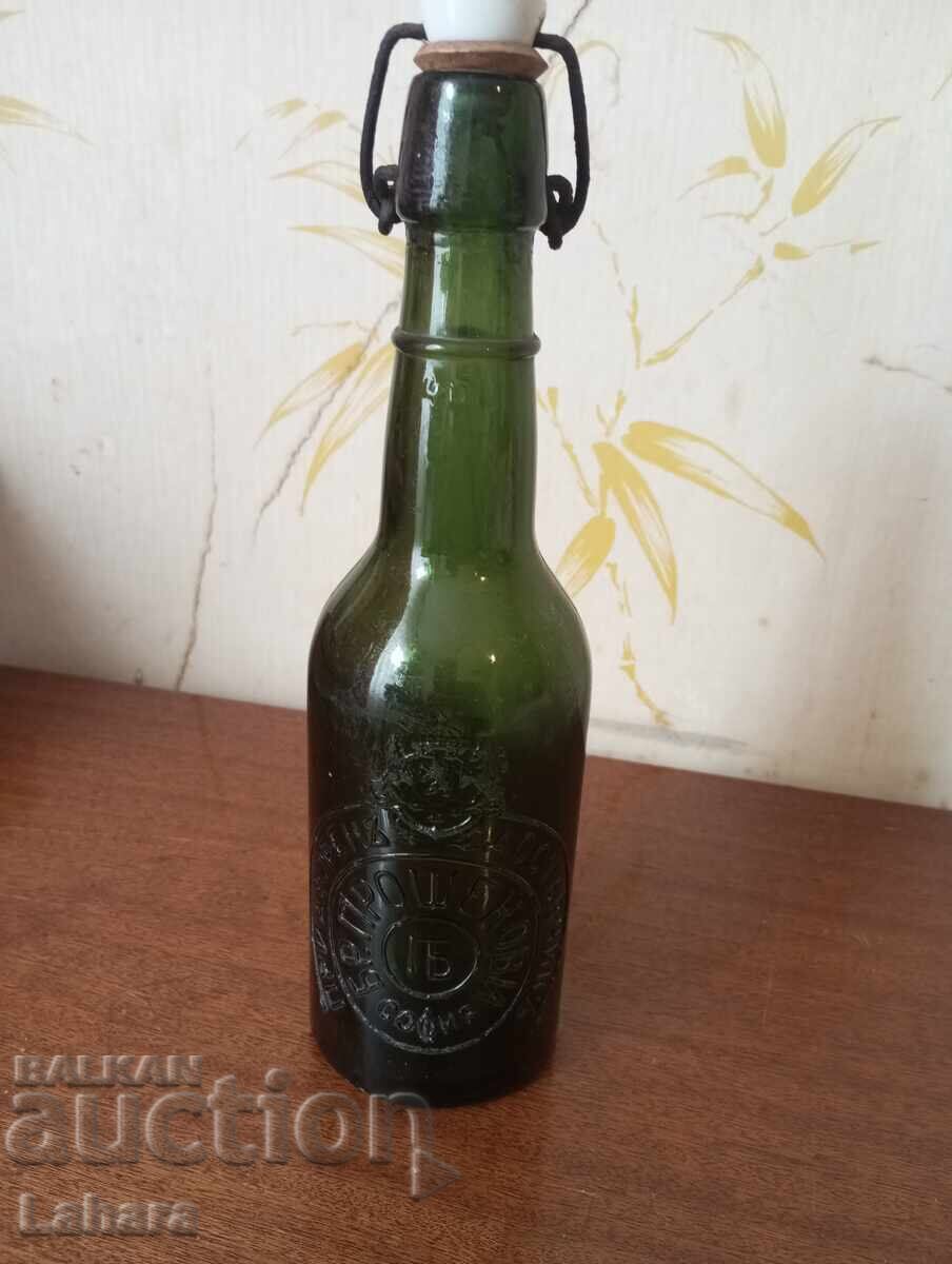 Old beer bottle, Proshekovi Brothers, Sofia Old beer bottle, Proshekovi Brothers, Sofia