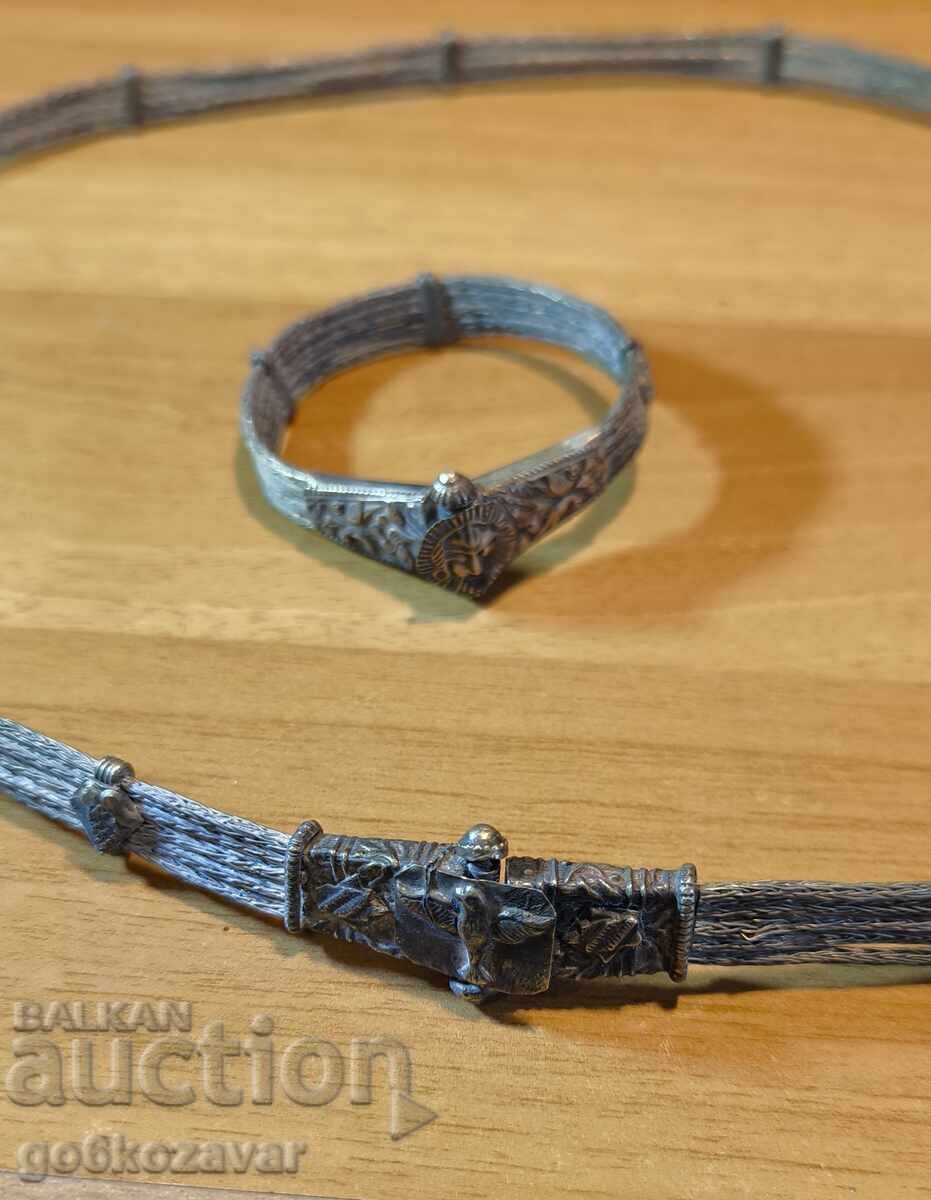 Set renascentist curea și brățară! Săcean! Perfect conservat! cu preț € 150.00 | 293.37 BGN Set renascentist curea și brățară! Săcean! Perfect conservat! cu preț € 150.00 | 293.37 BGN