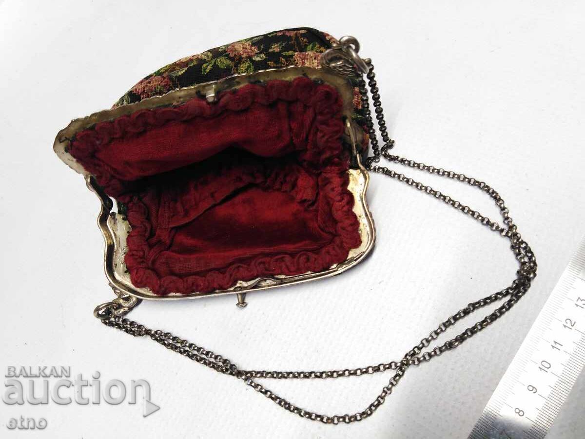 Δημοπρασία ΑΣΗΜΙ 800, ΚΟΜΨΗ ΓΥΝΑΙΚΕΙΑ ΤΣΑΝΤΑ "ΑΡ ΝΟΥΒΟ", 19ος-20ος ΑΙΩΝΑΣ