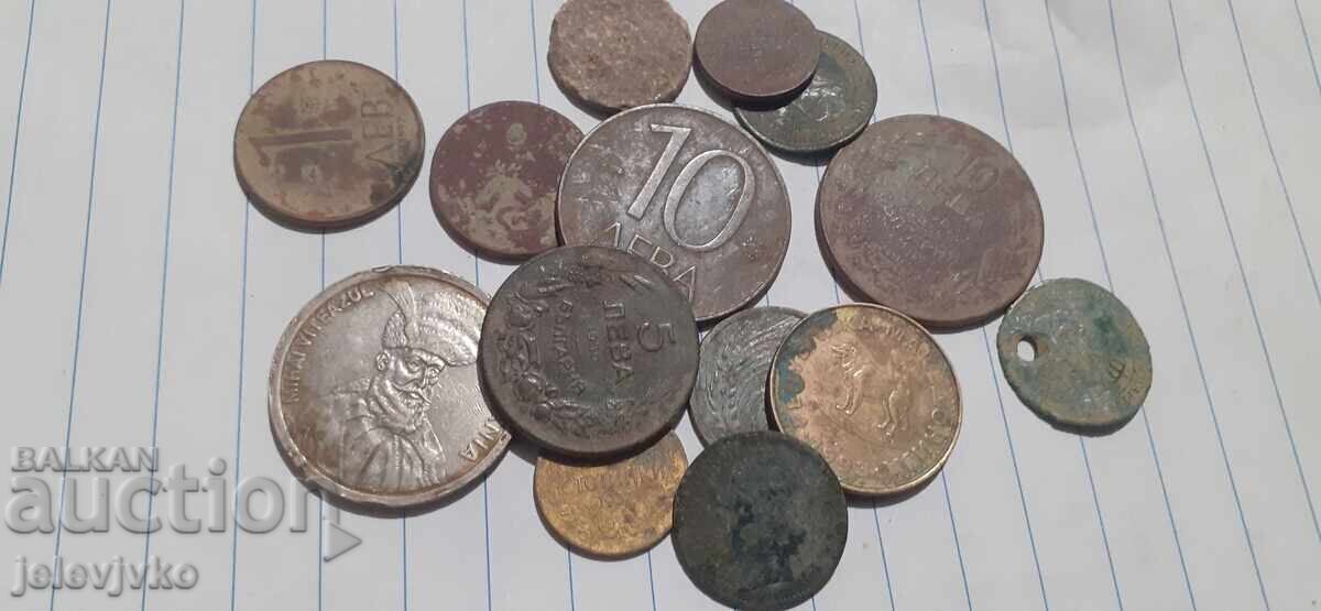 Lot of coins Lot of coins